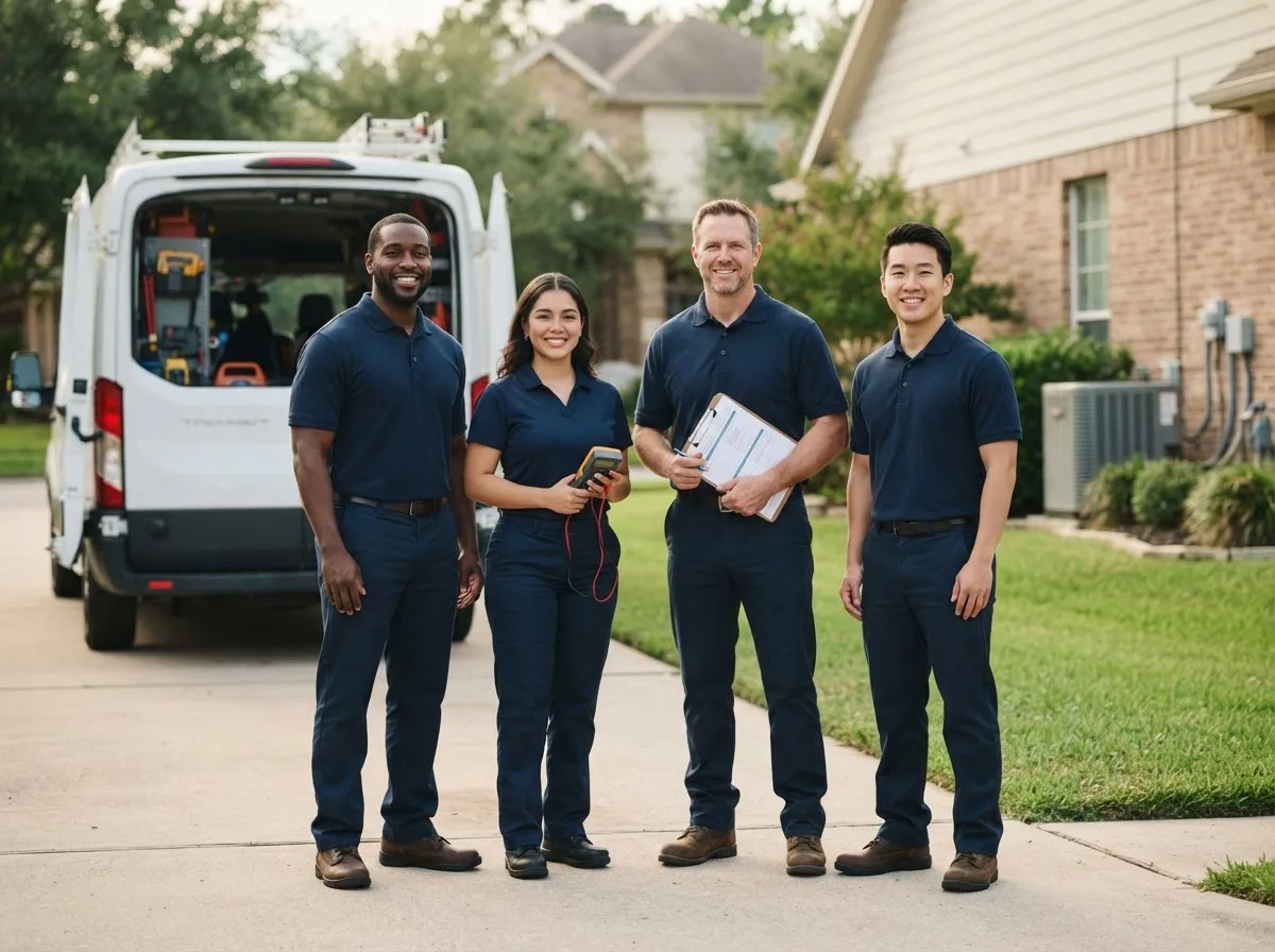 Certified HVAC technician near Versailles, NY